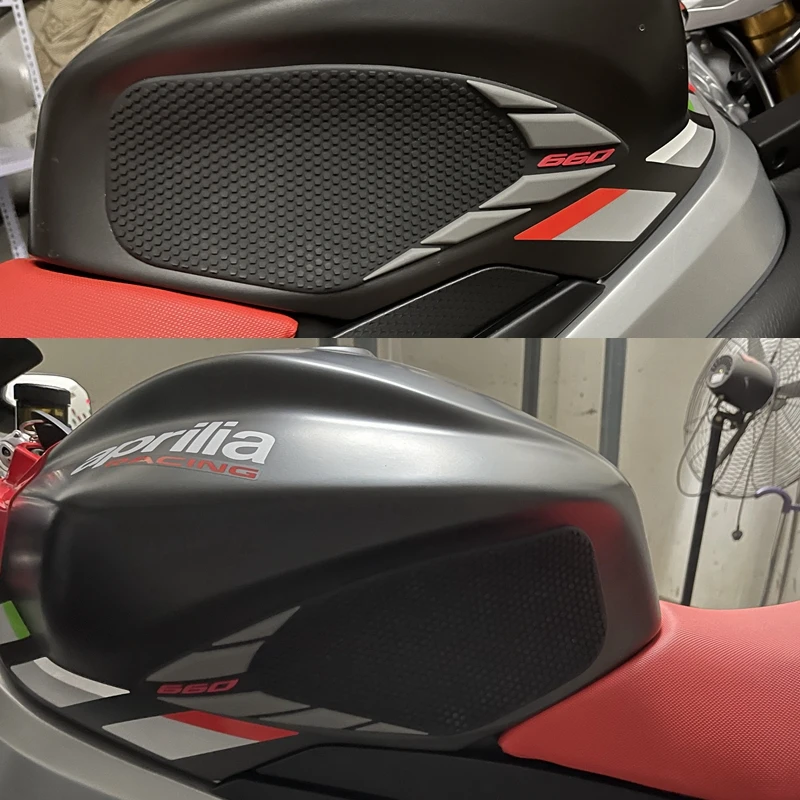 Фото Новинка для Aprilia RS 660 RS660 TUONO 660 2020-2021 мотоциклетная боковая подушка для топливного бака прокладки для бака 3M защитные наклейки переводная нак... №2