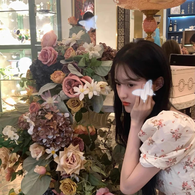 Платье женское летнее с квадратным вырезом и коротким рукавом - купить по