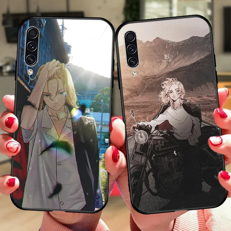 

Popular Anime Tokyo Anti-fall Phone Case For Huawei P30 P20 P40 P10 Pro Lite y9 y7 y6 y5 Smart 2019 Black Silicone Case