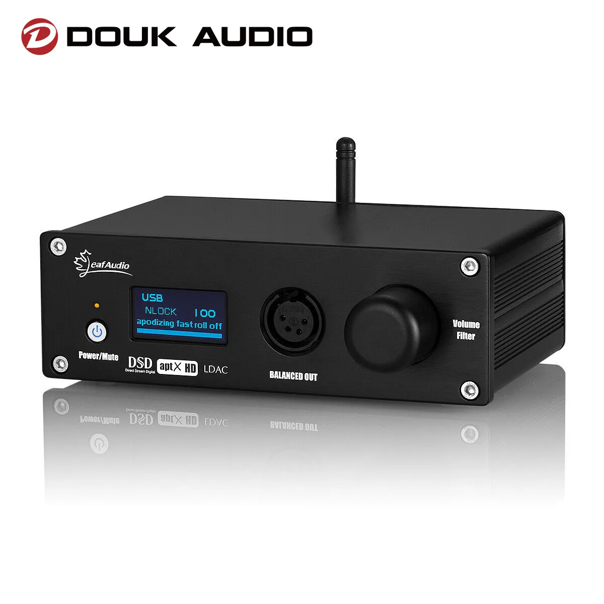 

Приемник Douk Audio HiFi CSR8675 Bluetooth 5,0 USB DAC S/PDIF коаксиальный/TOSLINK оптический/IIS цифро-аналоговый преобразователь