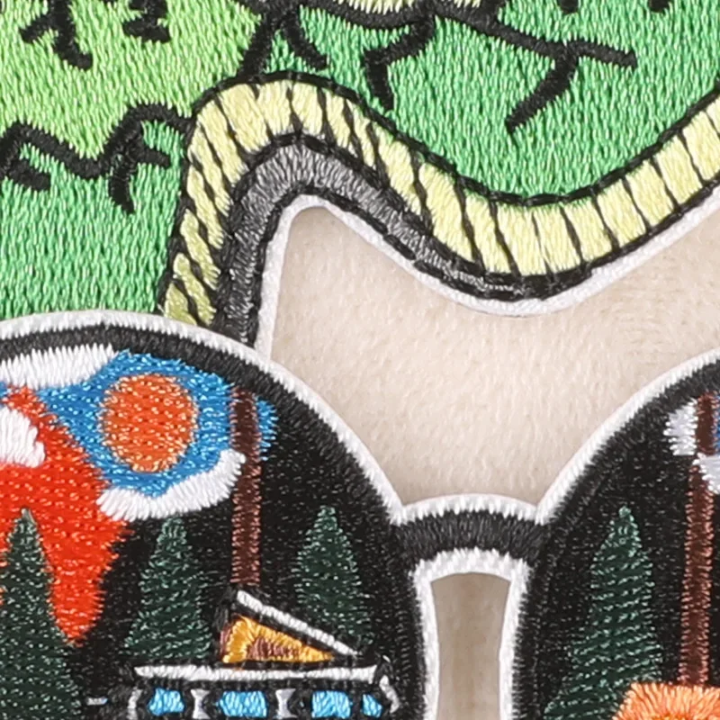 Нашивки для одежды FZdiy Camping Kawaii очки