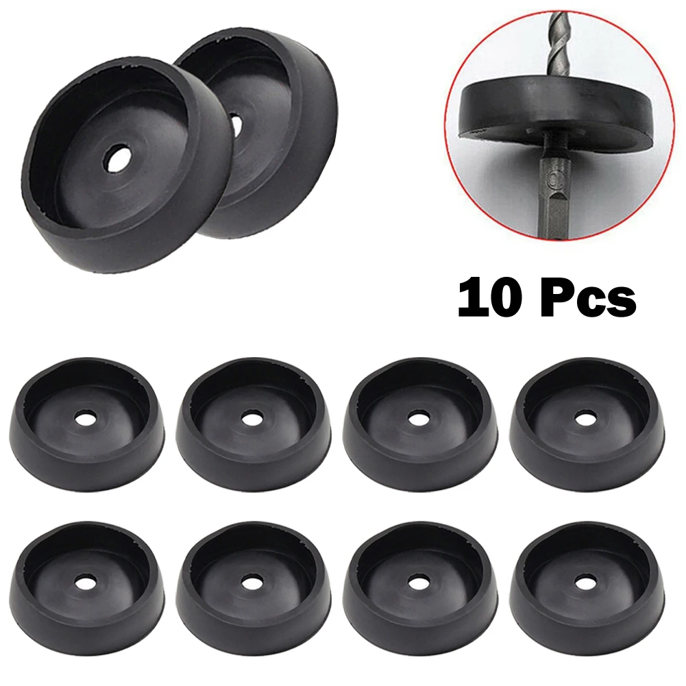 

10pcs Electric Hammer Drilling Dust Cover Collector Case Silica Gel Replacement Parts For Power Tool Hand Drill Acccessories