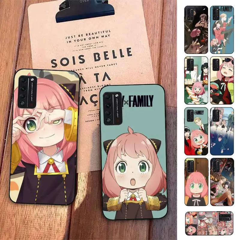 

Anime Spy X Family Phone Case for Huawei Honor 10 i 8X C 5A 20 9 10 30 lite pro Voew 10 20 V30