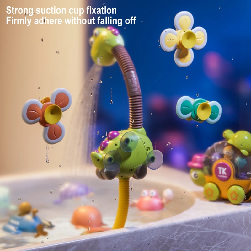 

Baby Bath Toys Kids Electric Submarine Shower Sucker Todder Toy Dinosaur Animal Spray Water Bathtub Plaything Sprinkler