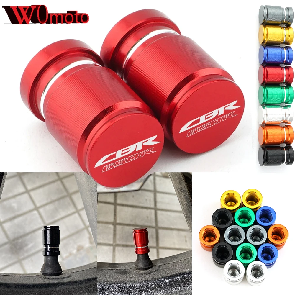 Фото Для HONDA CBR650R CBR 650 R 650R CBR650 R 2019-2024 2025 аксессуары, колпачки воздушных клапанов для шин мотоцикла, крышка пылезащитных стержней для шин №1