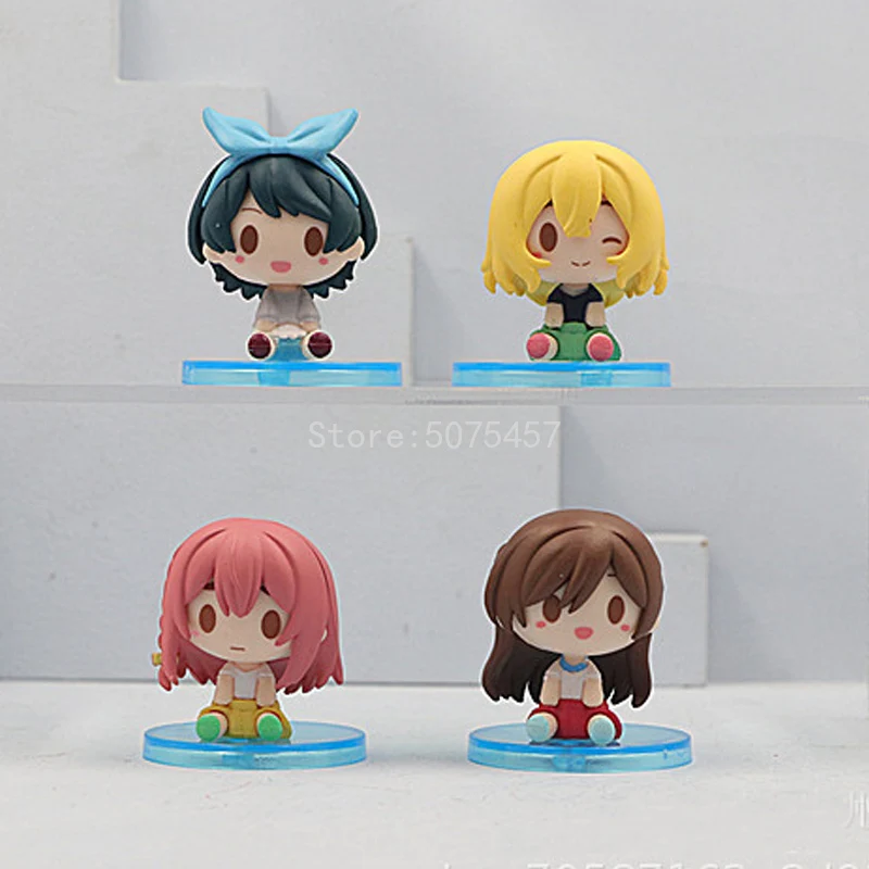 

4 шт./компл. аниме-фигурка Аренда девушки, чизуру мизухара/рука сарашина, экшн-фигурка Нанами Мами/Суми сакурасава, игрушки