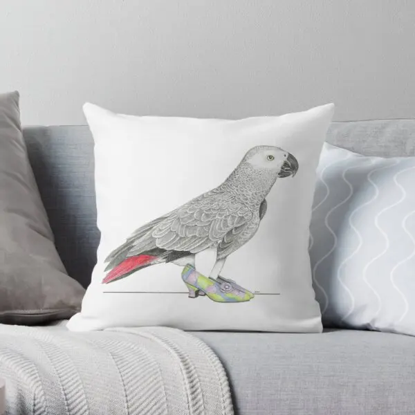 

Pistachio In Retro Pumps Printing Throw Pillow Cover Wedding Bedroom Cushion Hotel Waist Bed Office Case Pillows not include