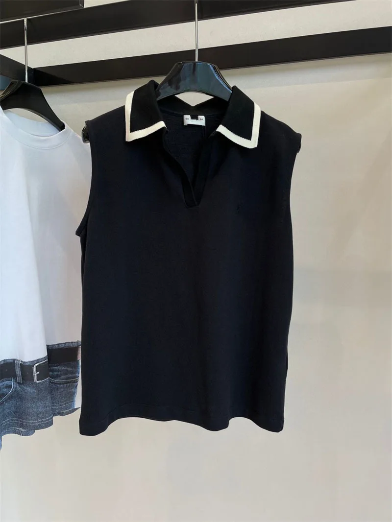 

Women's Light Luxury Ladies Niche Design Fashion High Quality Sleeveless Vest