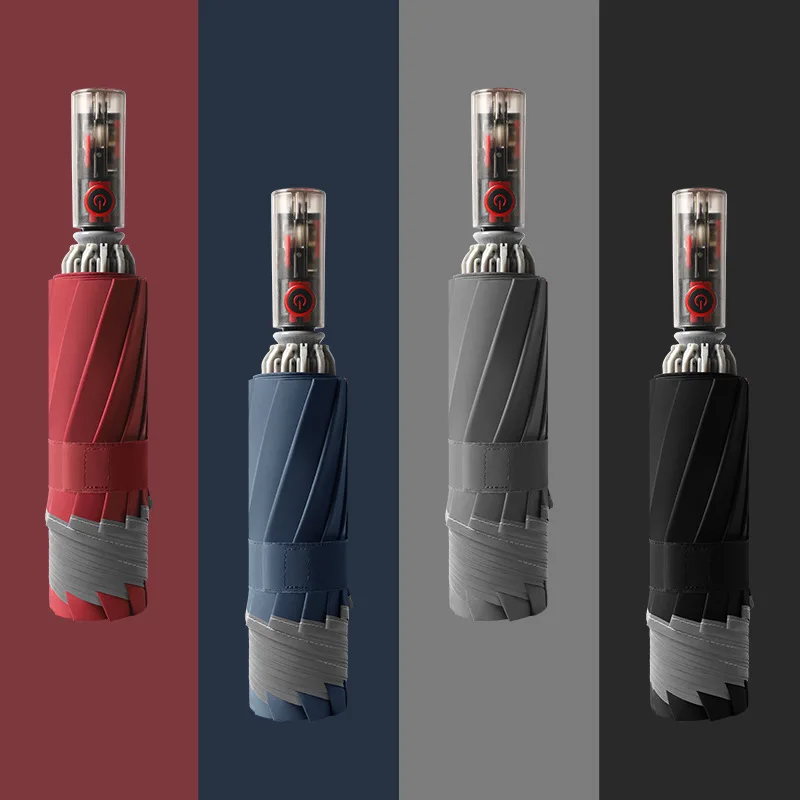 

Anti Rebound Ten Bone Reverse Umbrella Men Business Strong Umbrella Windproof Foldable Umbrella Automatic Guarda Chuva Parapluie