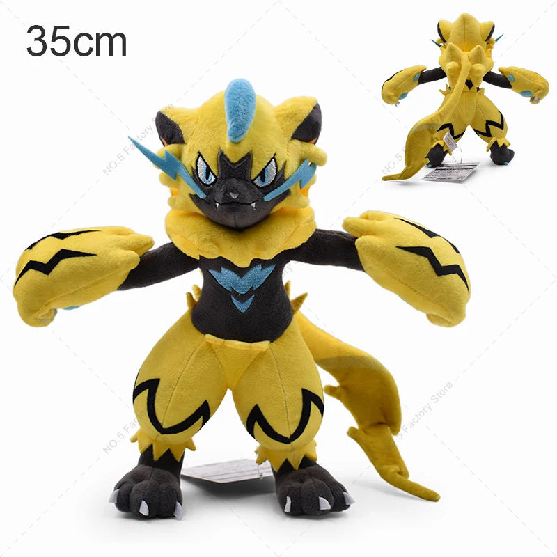 Аниме Pokemon Kawaii плюшевые куклы игрушки Charizard Lunala Solgaleo Zeraora Lucario мультяшная фигурка