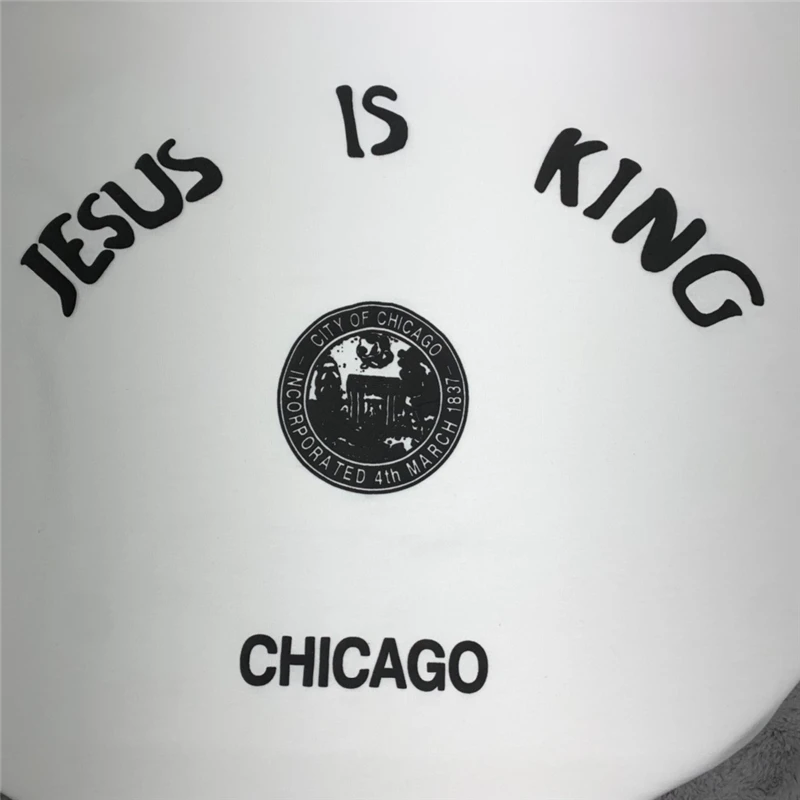 Высококачественные мужские и женские футболки CPFM Kanye с изображением Уэста Иисуса