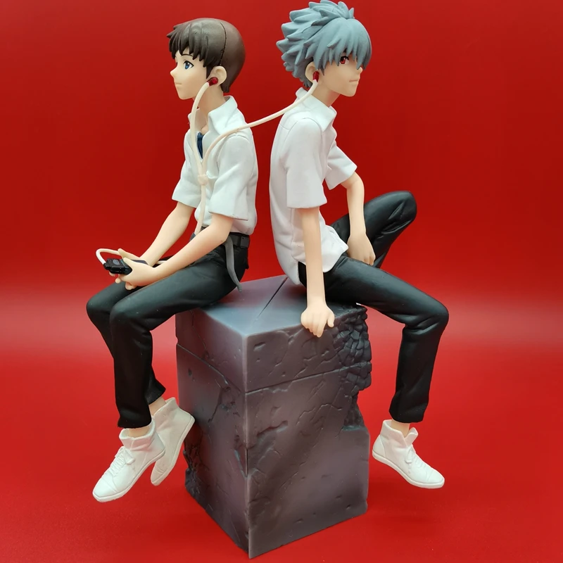Фигурка японского аниме Nagisa Kaworu Ikari Shinji из ПВХ 2 шт./компл. фигурка игрушки модель
