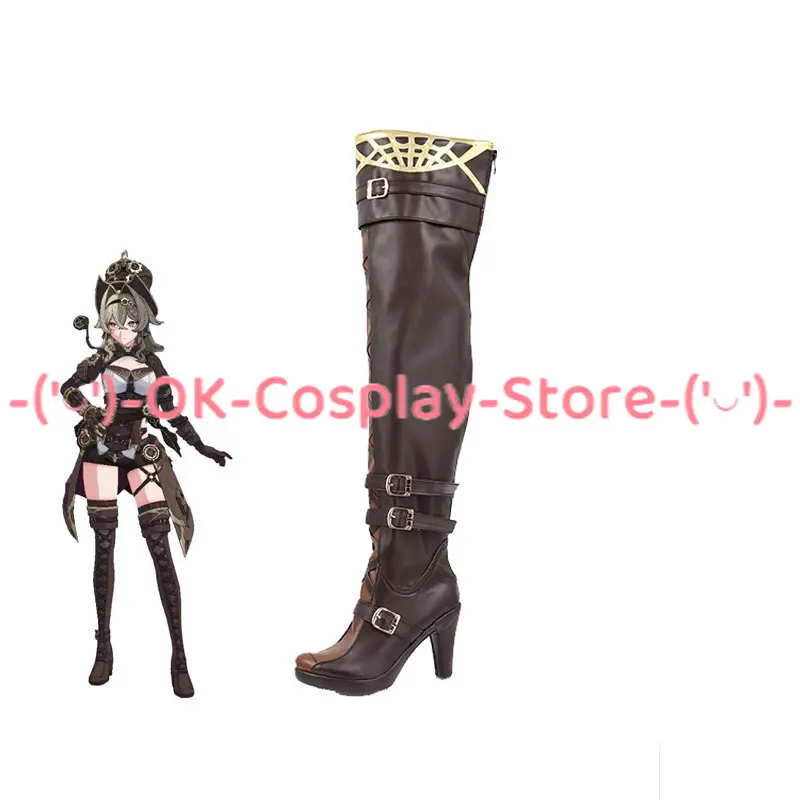 Игровая обувь для косплея Honkai Impact 3 VILL V женская реквизит на Хэллоуин