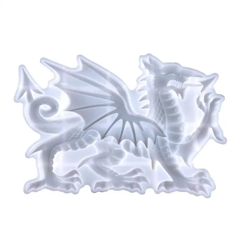 

Resin Dragon Mold Dragon Epoxy Resin Molds 3D Animal Silicone Molds Desktop Decoration DIY Reusable Mold Resin Fondant Sugar
