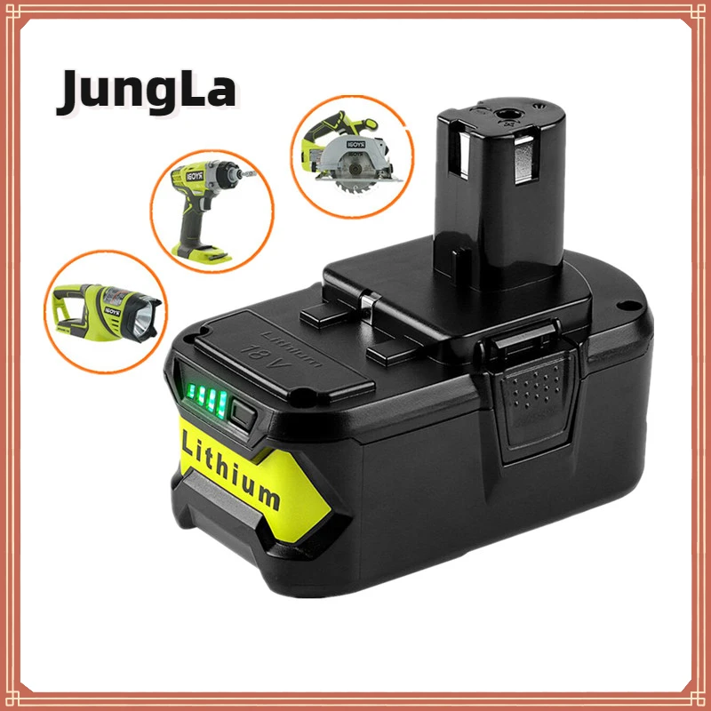 

High Capacity 18V 28000mAh Li-Ion For Ryobi Hot P108 RB18L40 Rechargeable Battery Pack Power Tool Battery Ryobi ONE