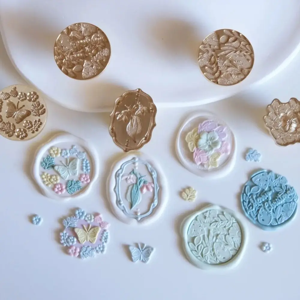 Инструмент сделай сам печать воска в виде бабочки европейском стиле снежинка