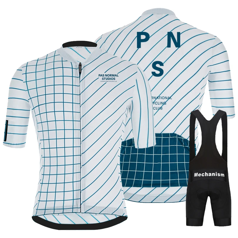 

23 PNS NEWEST Cycling Clothing Summer Men's Short Sleeve Cycling Suit Mountain Race Team Jersey PAS NORMAL STUDIOS Ropa Ciclismo