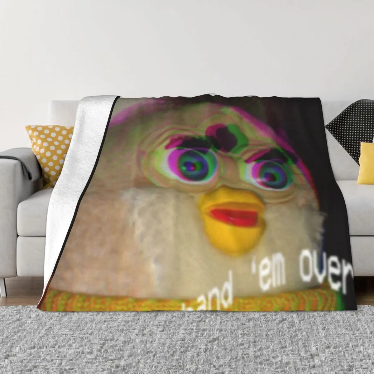 Длинные плюшевые одеяла и