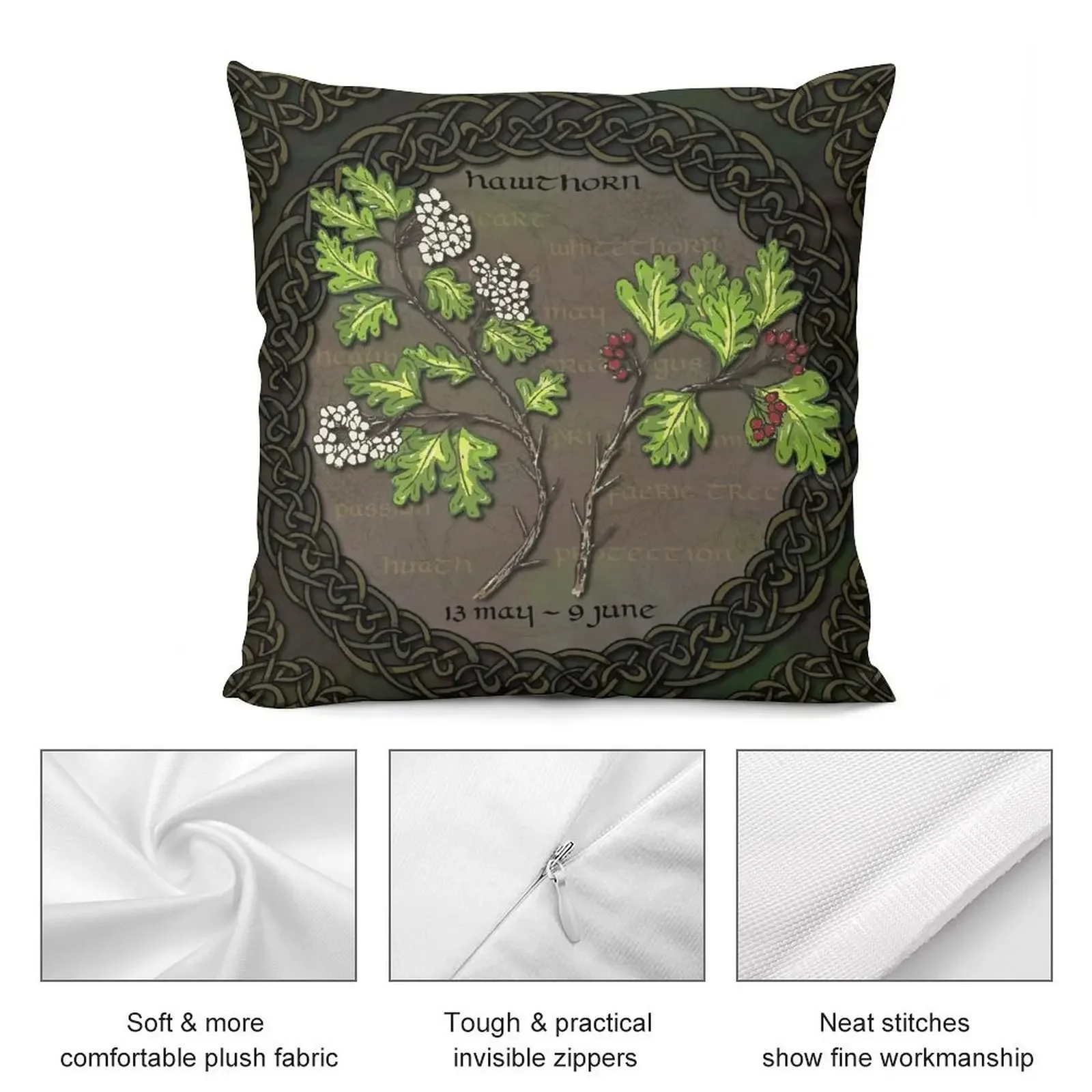 Чехол для подушки Celtic Tree Calendar