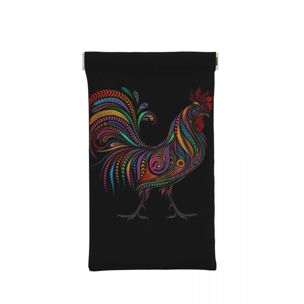 Чехол для солнцезащитных очков с цветной текстурой петух сумка держатель