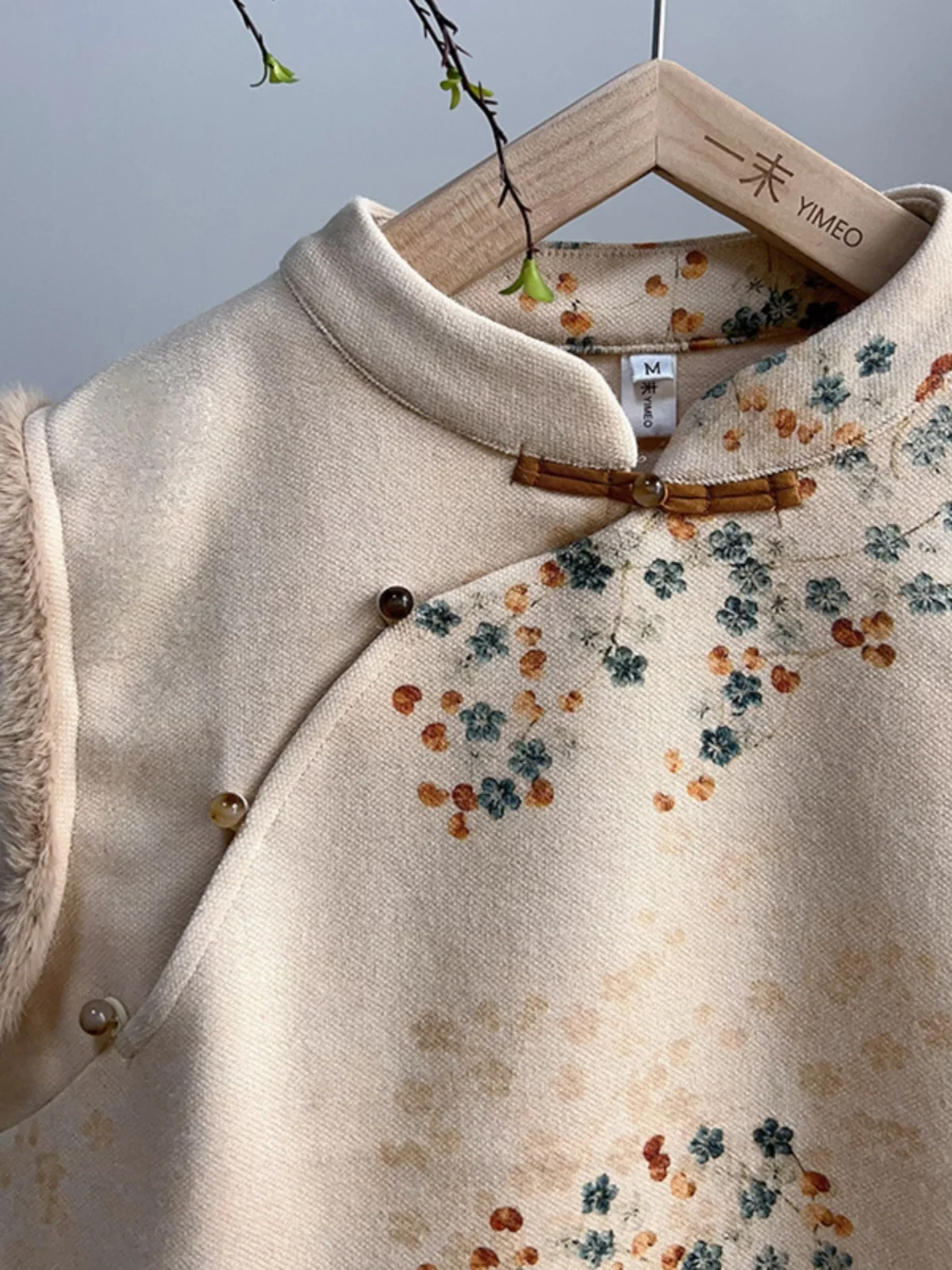 Новая китайская осенне-зимняя одежда маленький жилет в национальном стиле