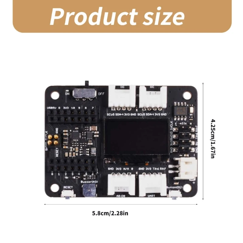 OLED Basic HAT для платы расширения Seeeduino с быстрым прототипированием Богатая