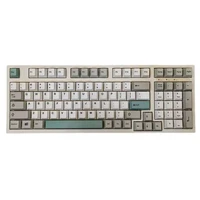 134 keysset keycaps pbt retrogray white dye sublimation keys caps for mx switch mechanical 9009 keyboard qx xda profile