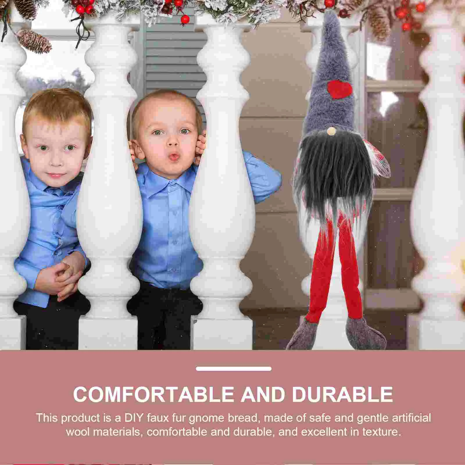 12 комплектов аксессуары для изготовления гномов карликовый искусственный мех