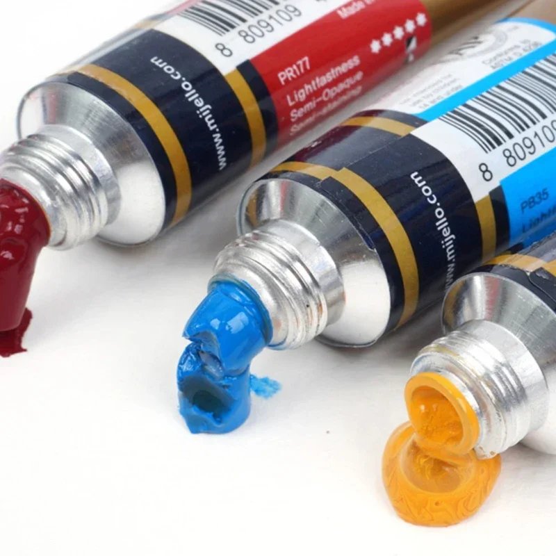 Корея MIJELLO MISSION Золотой акварельный пигмент/краска 15 мл 573 ~ 632 Главный класс