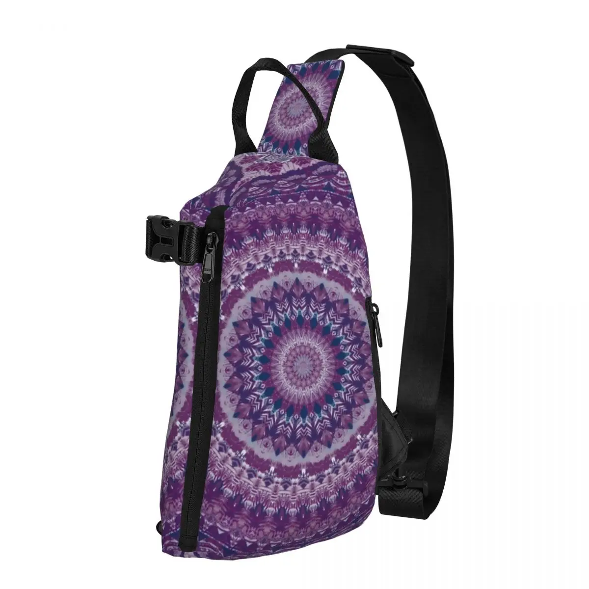 Retro Hippy Print Shoulder Bags Bohemia Mandala Outdoor Chest Bag Boy Sports Designer Sling Bag Vintage School Small Bags