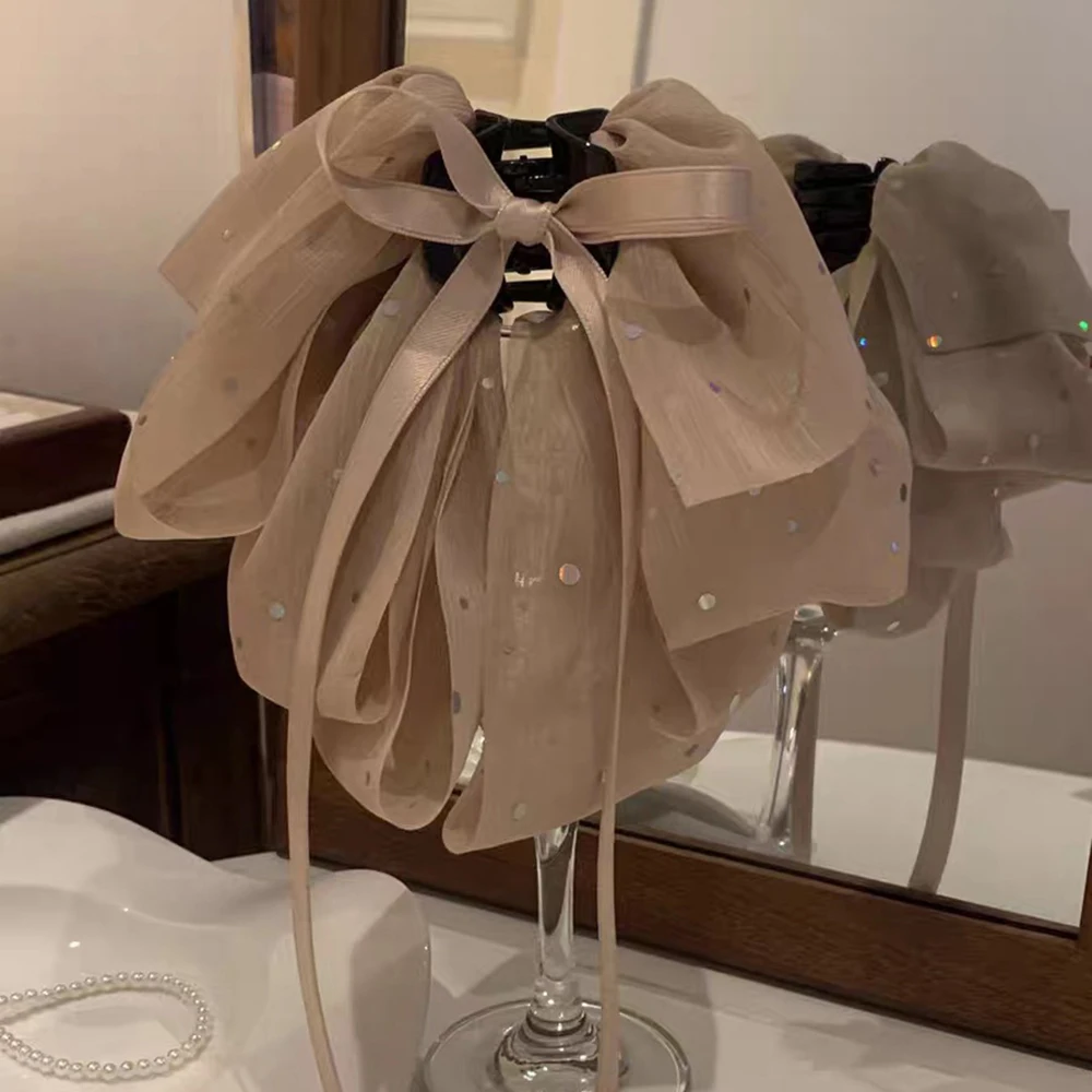 

Кружевная заколка-бабочка, зажимы для волос с бантом, зажим в виде акулы, средний полузавязка, головной убор, характерный головной убор, женские милые аксессуары для волос