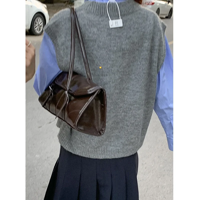 Высококачественная женская сумка подмышки из Южной Кореи новинка 2024