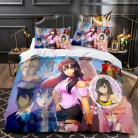 hot aphmau bedding set single twin full queen king size game aphmau bed set childrens kid bedroom duvetcover sets 005