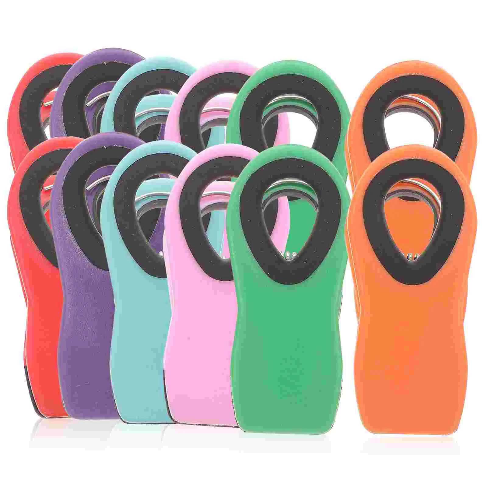 

Clipschipclip Sealing Snackfor Magnets Magnet Reusable Bread Classroom Kitchen Hanging Sealers Pouch Grips Magnetic Clamps