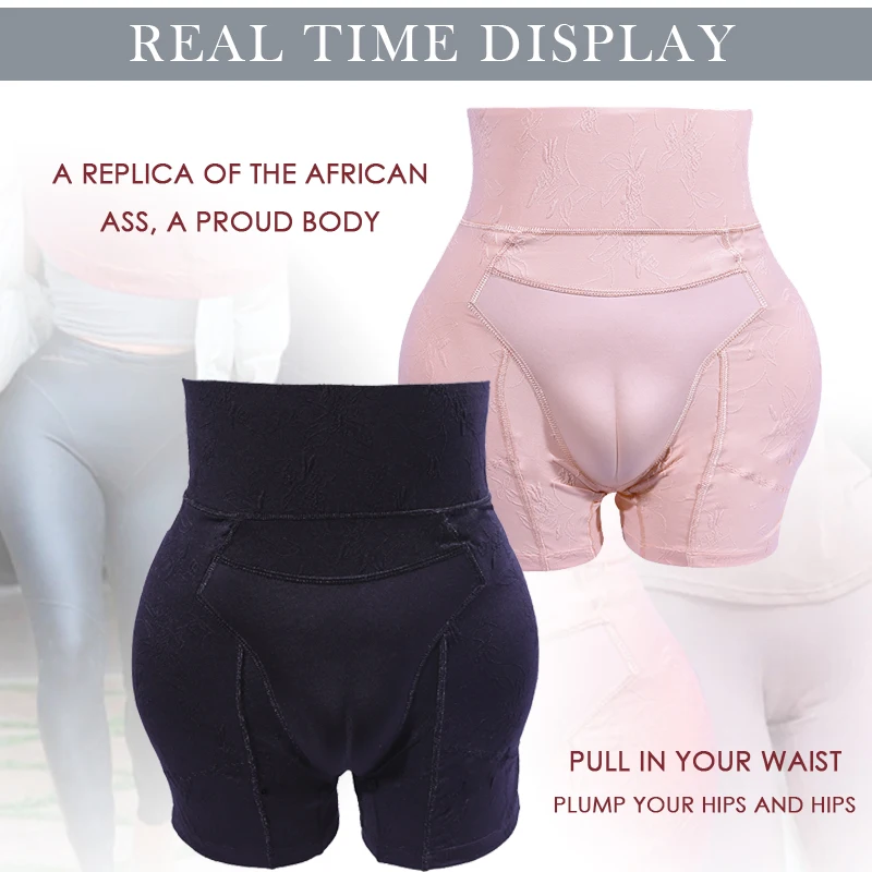 YUFEIDA Men's Shaping Shorts Underwear Hiding Gaff Panties Fake Vaginal Shapers Butt Lifter Shorts for Crossdressing Transgender