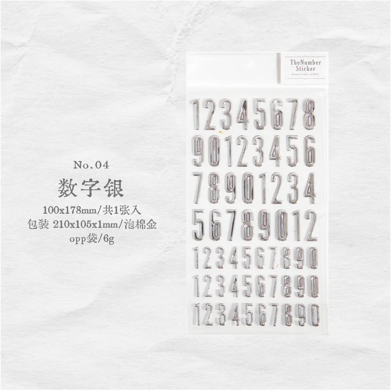 

Набор стикеров Amengguo для скрапбукинга