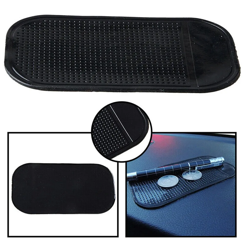 

Universal Car Dashboard Sticky Pad Rubber Non Slip Mobile Phone Holder Anti-skid Super Sticky Mat Dash Grip Mat 13x7cm