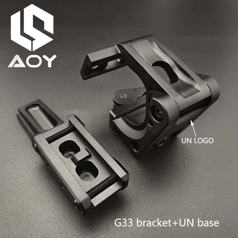 

Metal UN Folding Fast FTC Mount G33 G43 Aim Magnifier Red Dot Sight Riser Scope Mount 551 552 553 558 LCO Fit 20mm Rail