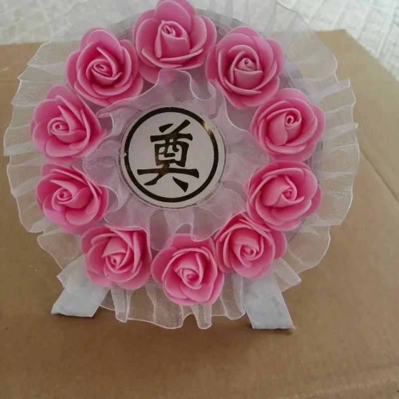 

Small Wreath Ashes Box Front Decoration Lingtang Small Wreath Wholesale Wreath Funeral Manufacturer Direct Sales Manufacturer Wh