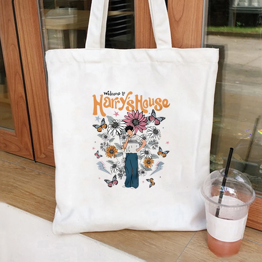 Добро пожаловать в дом Гарри Tote Bag HS Tpwk Love Tour вдохновленная женская сумка для