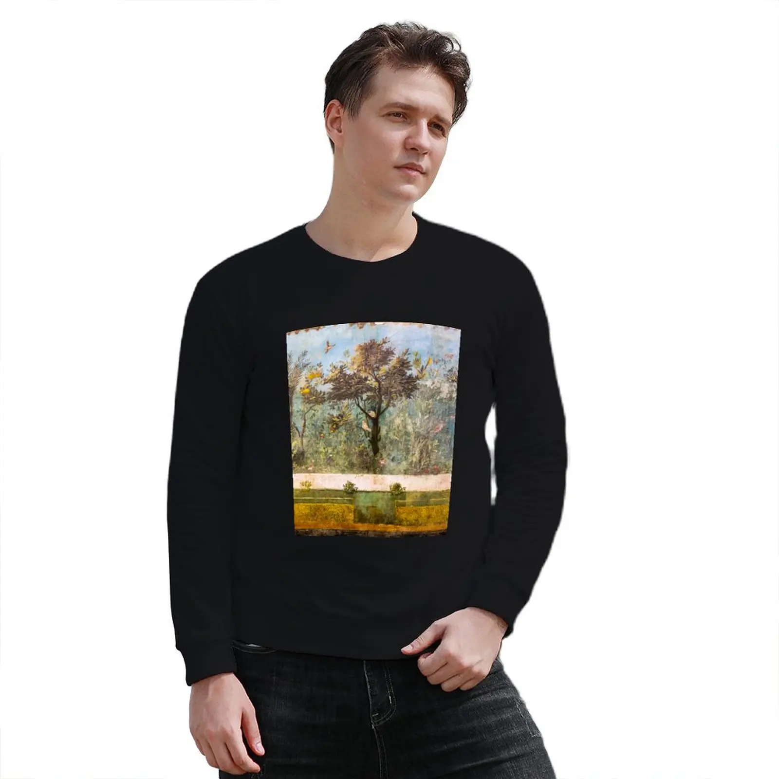 Видинерий Виллы Ливии на Via Flaminia Рим. Пуловер с капюшоном осенняя одежда