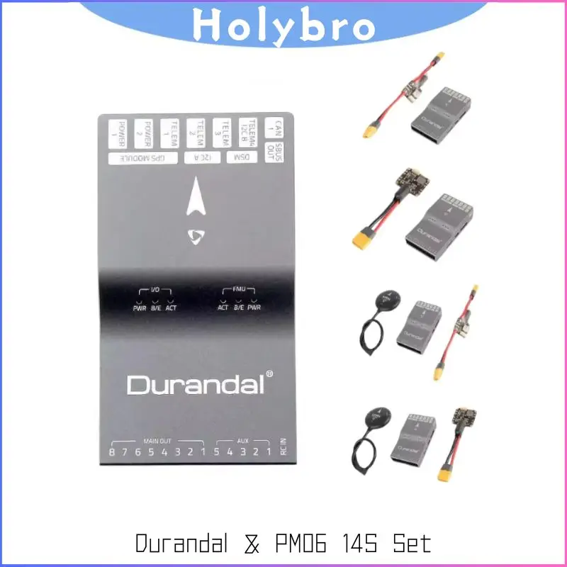 Фото Контроллер полета Holybro Durandal H743, встроенная система виброизоляции, датчики нагрева Imu, контроль температуры для радиоуправляемого дрона №1