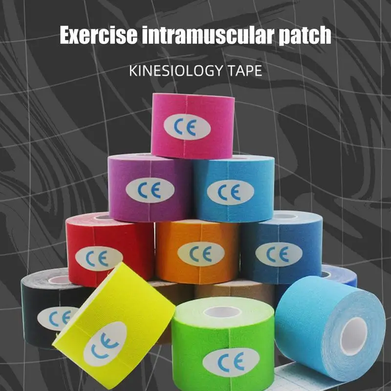 

Sport Self Adhesive Elastic Bandage Wrap Tape Elastoplast For Knee Support Pads Finger Ankle Palm Shoulder