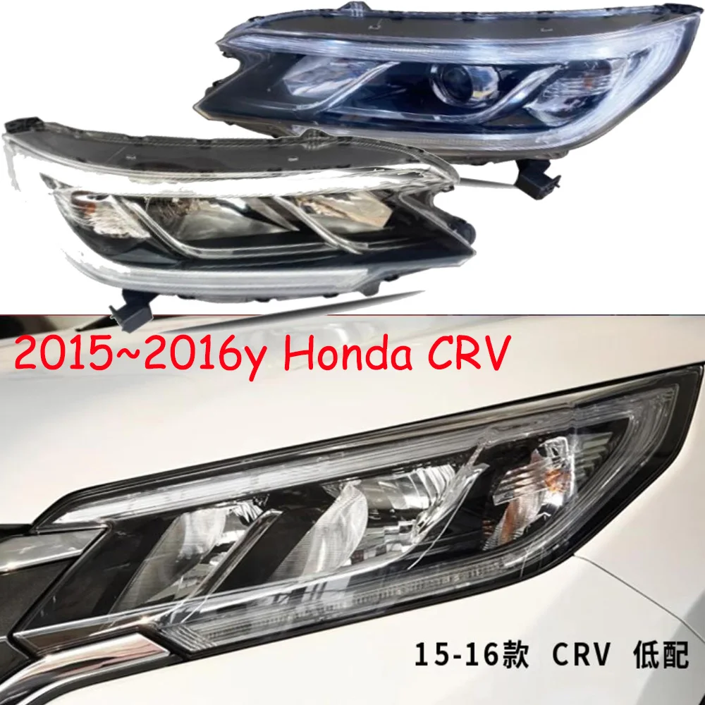 1 шт. автомобильный бампер головной свет для Honda CRV фара 2015 ~ 2016y автомобильные