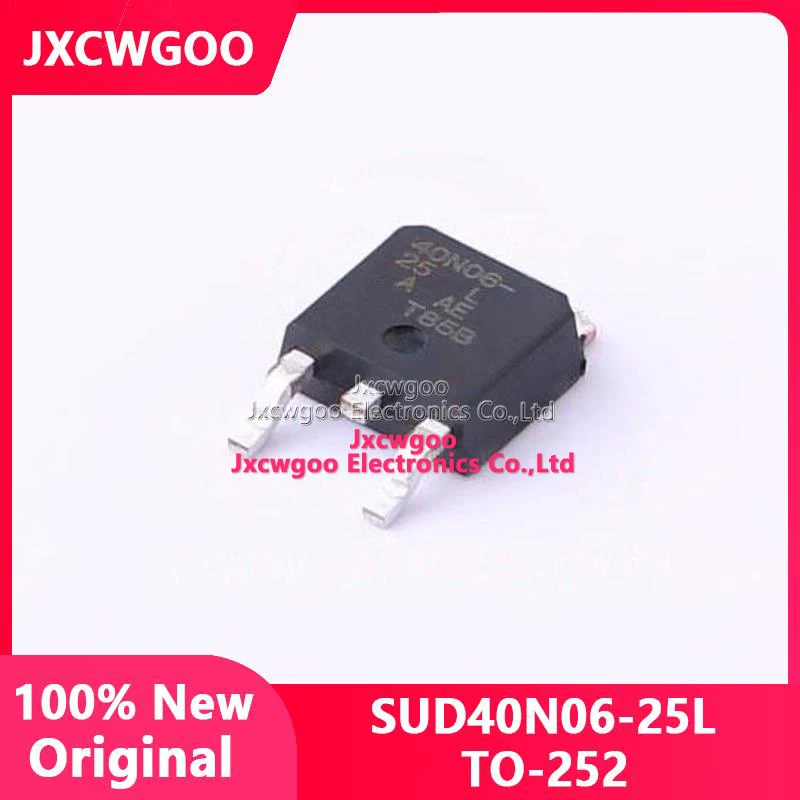 

10 pcs - 50 pcs 100% new imported original SUD40N06-25L 40N06-25L TO- 252 N-channel MOS FET 40A 60V