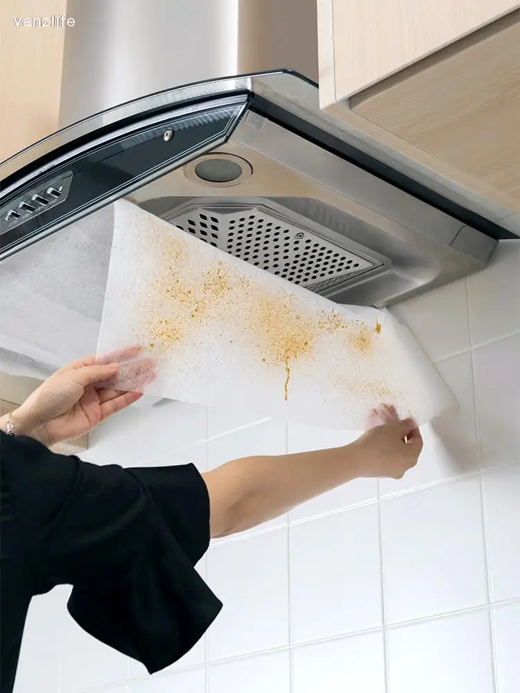 

Vanzlife специальная фильтровальная бумага для всасывания масла на экран для кухонной вытяжки наклейка бытовой высокотемпературный стойкий б...