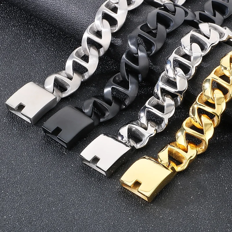 Браслет KALEN из нержавеющей стали 316L с 8 подвесками для мужчин персонализированный