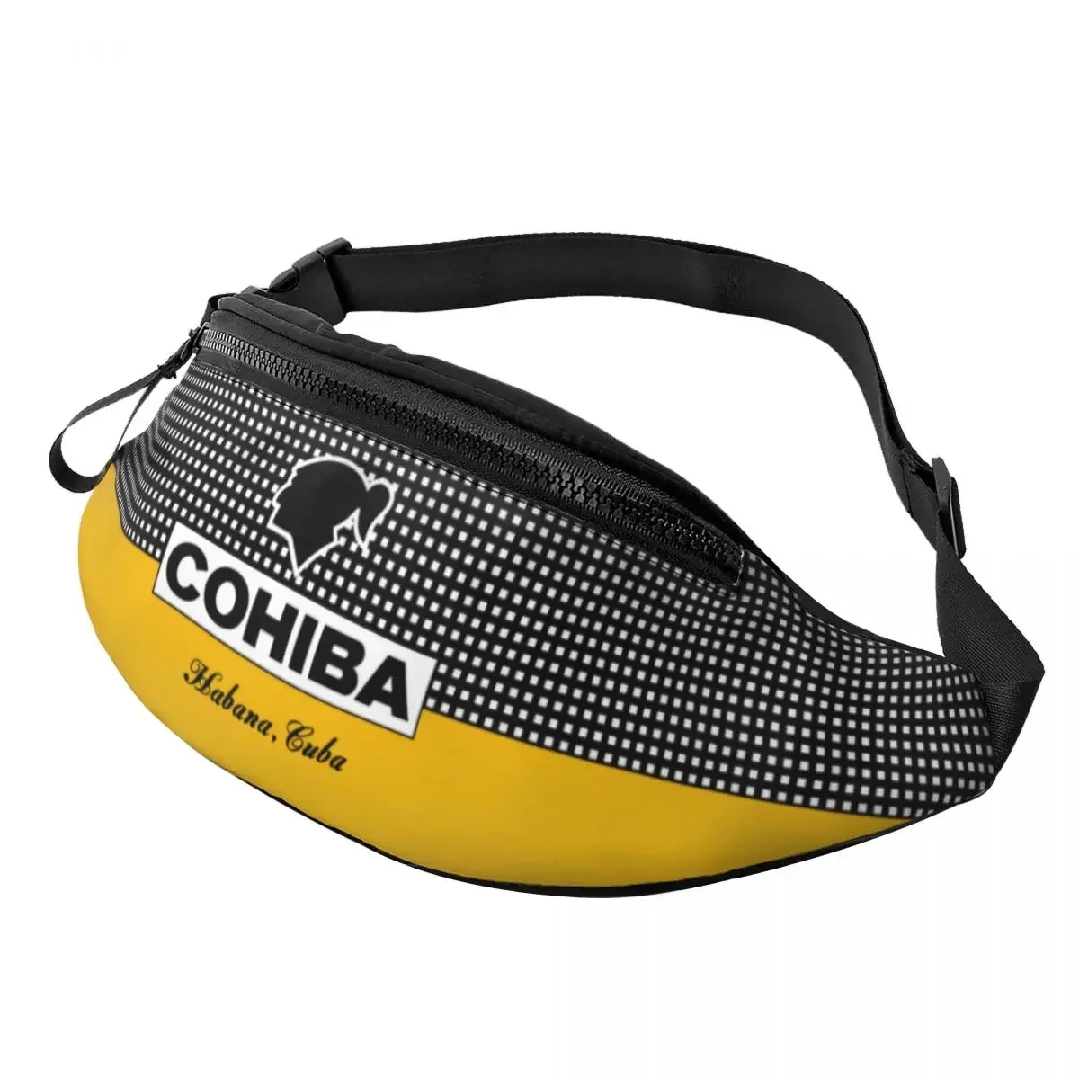 

Кубинская поясная сумка Cohiba для мужчин и женщин, забавная Сумочка через плечо для телефона и денег для бега