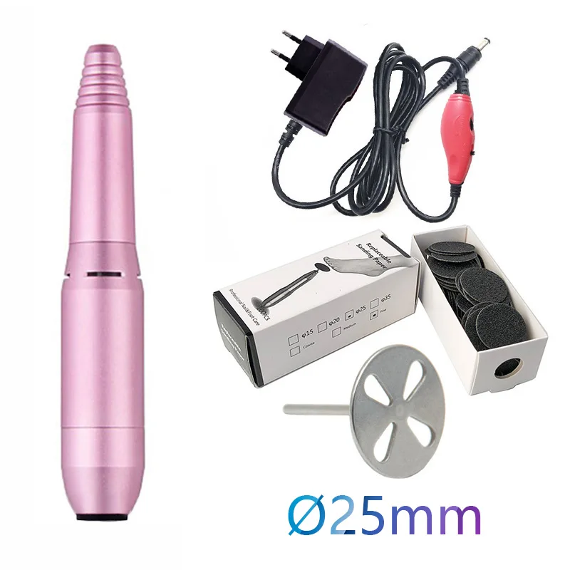 

Машинка для аппаратного маникюра и педикюра, 100 шт., 25 мм, 1 комплект