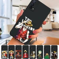 one piece luffy zoro phone case for oppo a52 a53 a72 a75 a79 a94 a93 a77 reno 3 4 find x2 x3 x5 neo pro telefoon cover